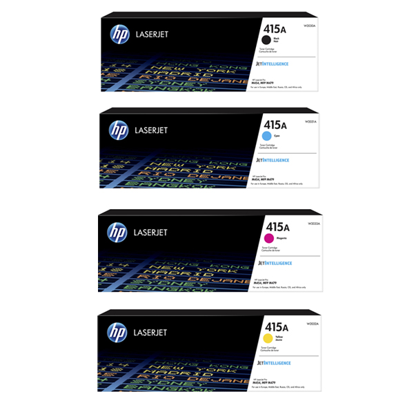 HP 415A Toner Value Pack (B/C/M/Y) 