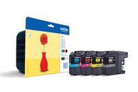 Brother LC121 Ink Cartridge Multipack (B/C/M/Y) 