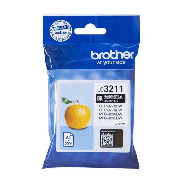 Brother LC3211BK Black Ink Cartridge 