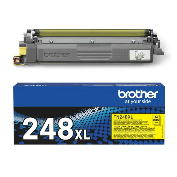 Brother TN248XLY High Capacity Yellow Toner Cartridge 