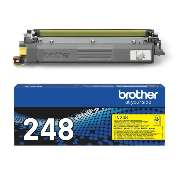 Brother TN248Y Yellow Toner Cartridge 