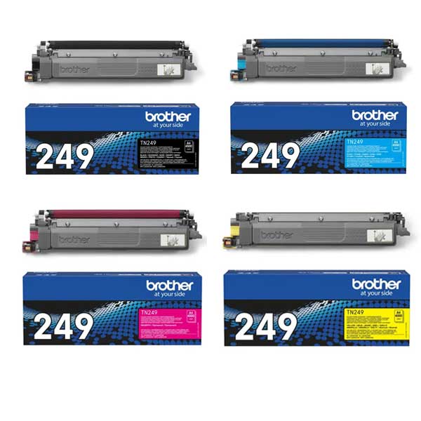 Brother TN249 Super High Capacity Toner Value Pack 