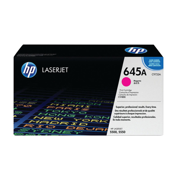 HP 645A Magenta Toner Cartridge (C9733A) 