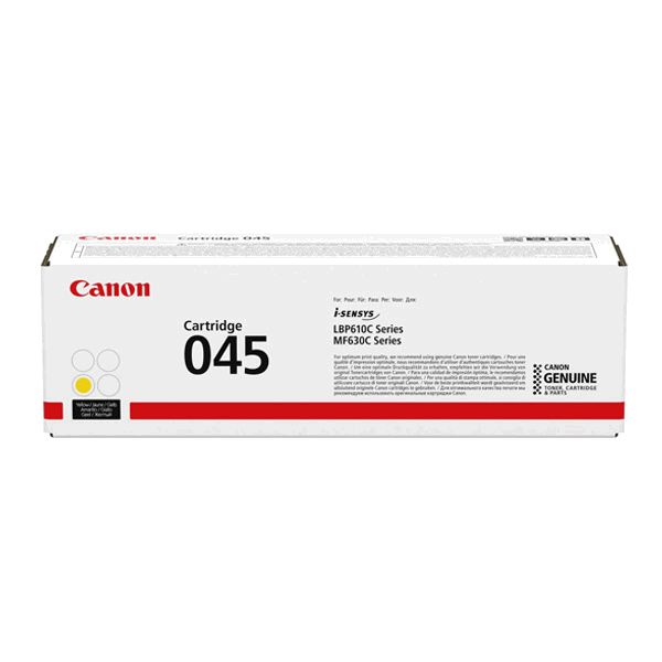 Canon 045-Y Yellow Toner Cartridge