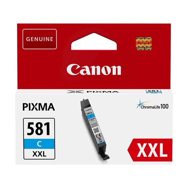 Canon CLI-581XXL Extra High Capacity Cyan Ink Cartridge