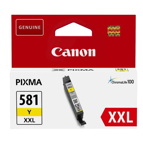 Canon CLI-581XXL Extra High Capacity Yellow Ink Cartridge