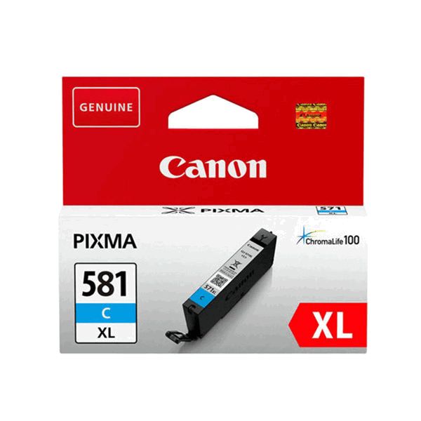 Canon CLI-581CXL High Capacity Cyan Ink Cartridge 