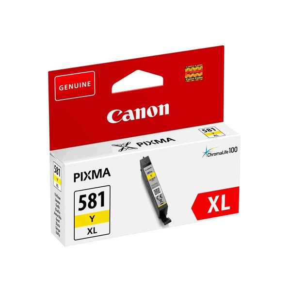 Canon PGI-580/CLI-581 Ink Cartridges- Black, Cyan, Magenta, Yellow