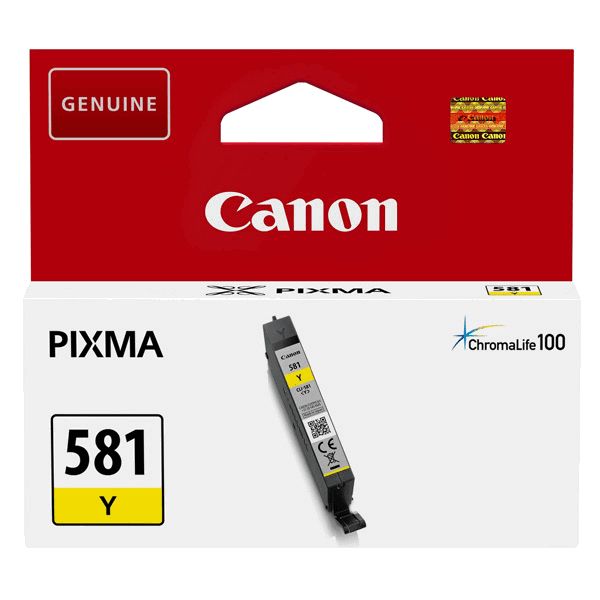 Canon CLI-581Y Yellow Ink Cartridge