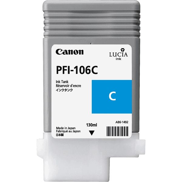 Canon PFI-106C Cyan Ink Cartridge