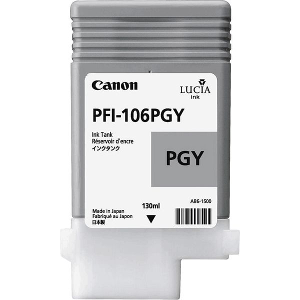 Canon PFI-106PGY Photo Grey Ink Cartridge