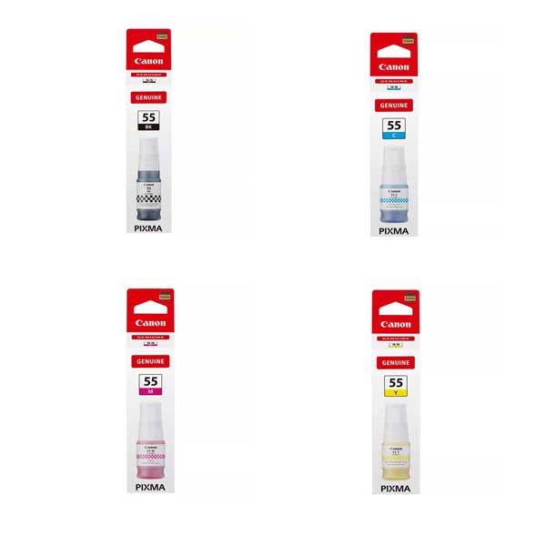 Canon GI-55 Ink Bottle Multipack 
