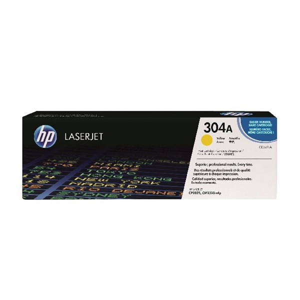 HP 304A Yellow Toner Cartridge (CC532A)