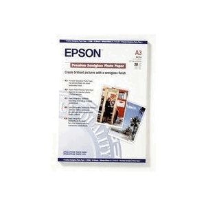 Epson (A3) Premium Semi-Gloss Photo Paper (20 Sheets) 251gsm (White)