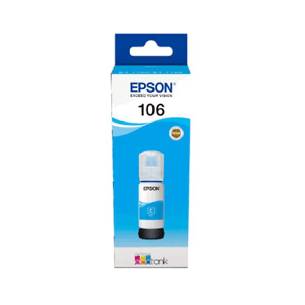 Epson 106 Ecotank Cyan Ink Bottle 