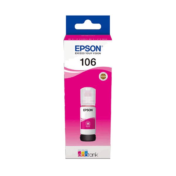 Epson 106 Ecotank Magenta Ink Bottle