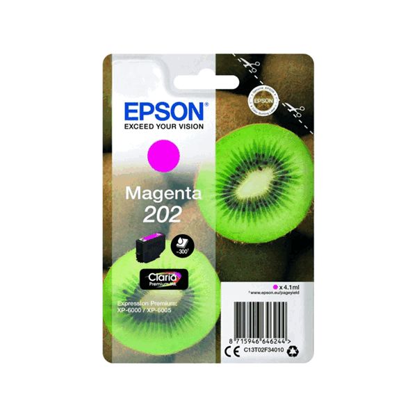 Epson 202 Magenta Ink Cartridge 