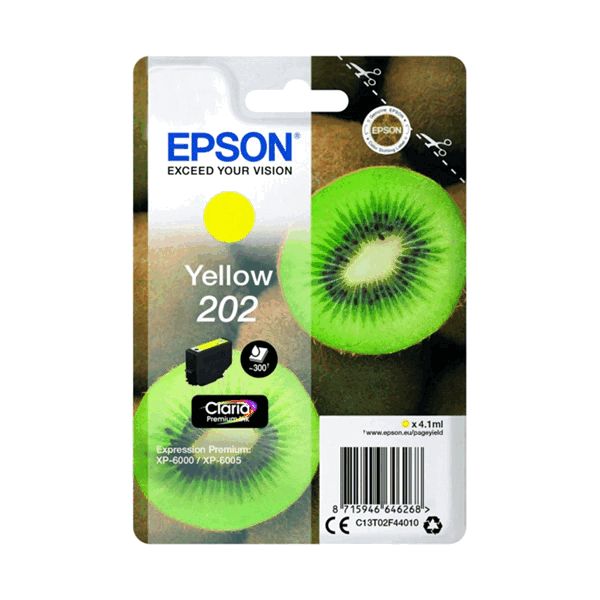 Epson 202 Yellow Ink Cartridge 