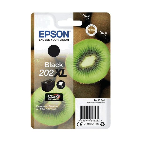 Epson 202XL High Capacity Black Ink Cartridge