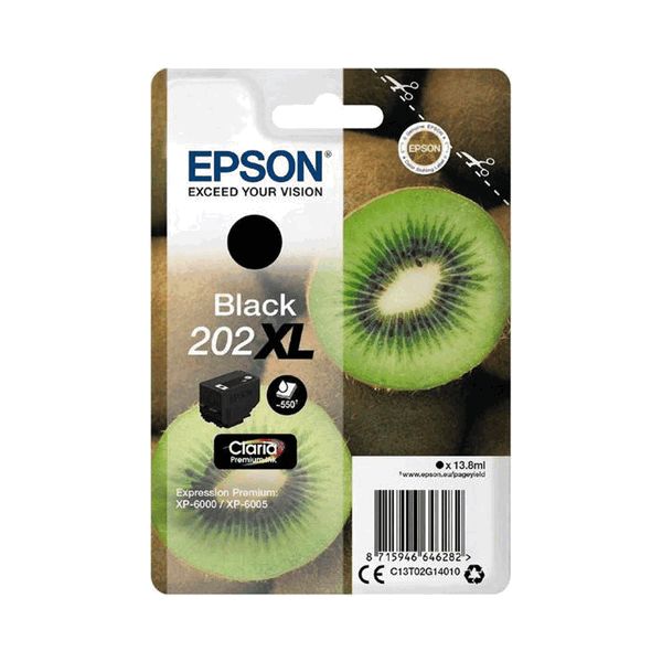 Epson 202XL High Capacity Photo Black Ink Cartridge 