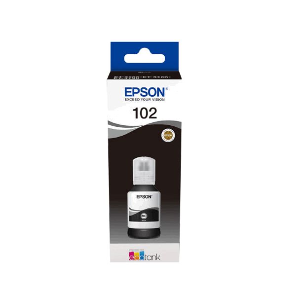 Epson 102 Ecotank Black Ink Bottle 