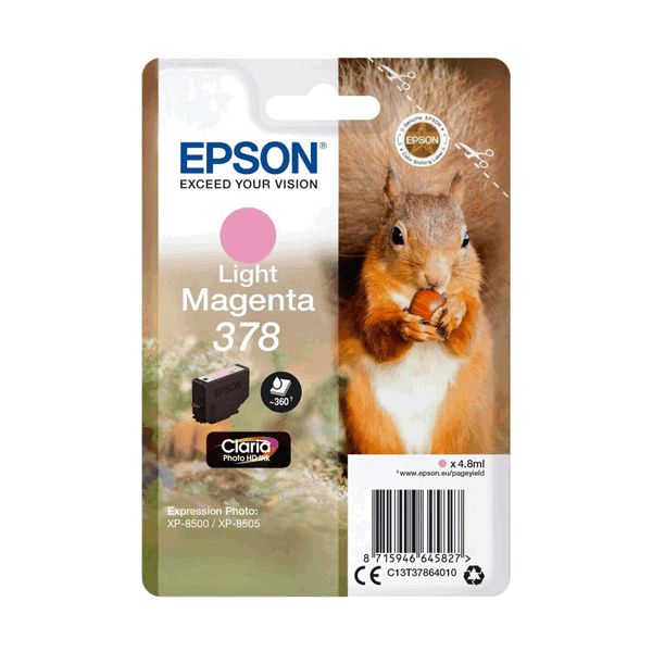 Epson 378 Light Magenta Ink Cartridge 