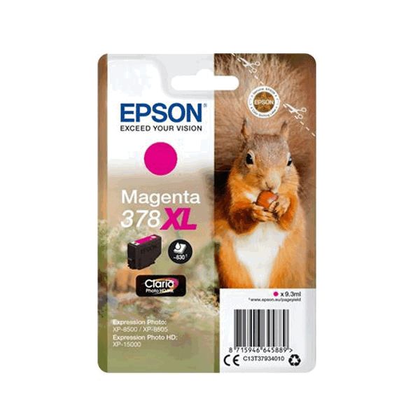 Epson 378XL High Capacity Magenta Ink Cartridge