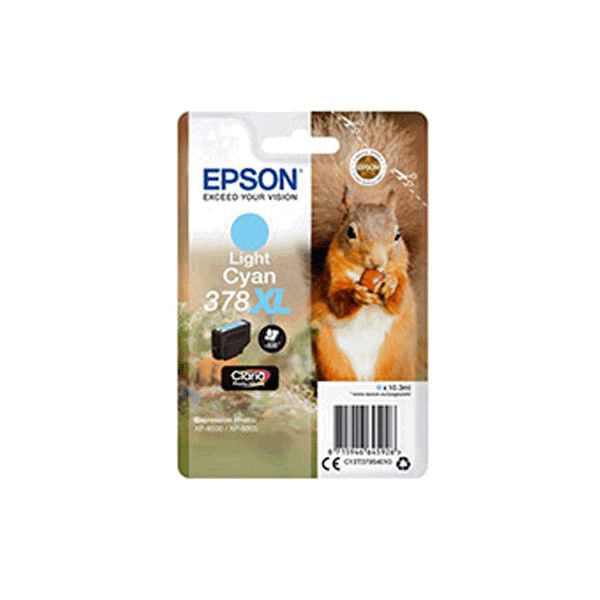 Epson 378XL High Capacity Light Cyan Ink Cartridge 