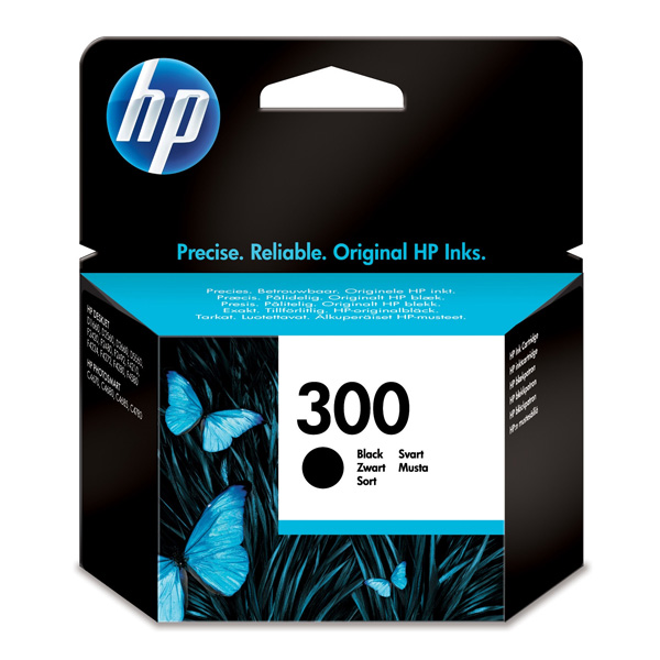 HP No. 300 Black Ink Cartridge