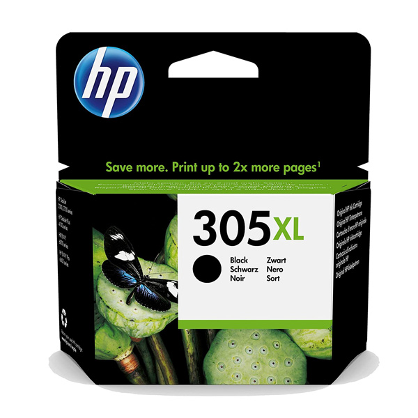 HP 305XL High Capacity Black Ink Cartridge 