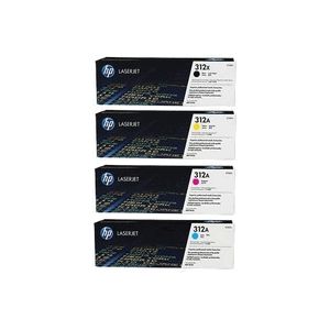 HP 312X Toner Value Pack (B/C/M/Y) 