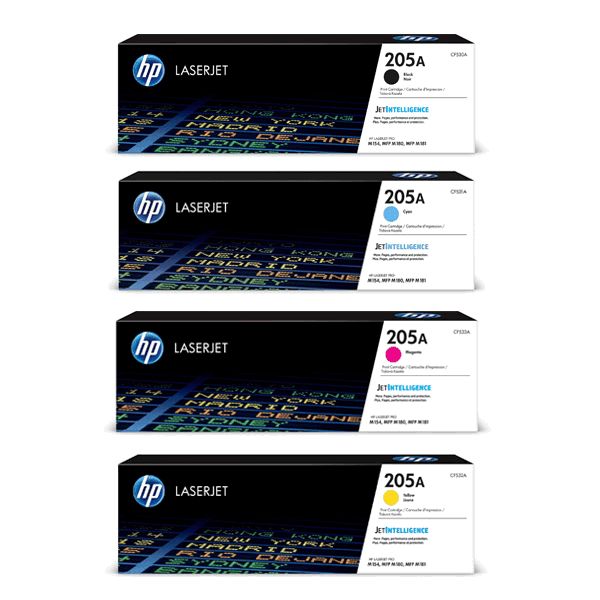 HP 205A Toner Value Pack (B/C/M/Y)