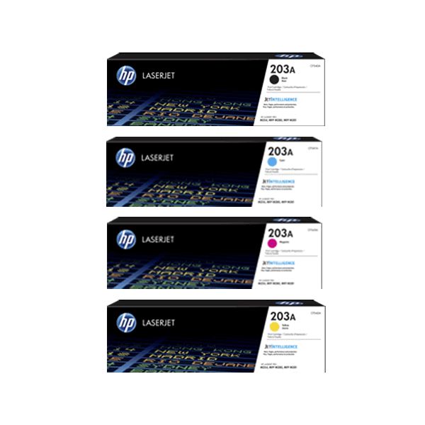 HP 203A Toner Cartridge Multipack (B/C/M/Y)