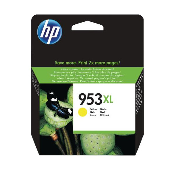 HP 953XL High Capacity Yellow Ink Cartridge 