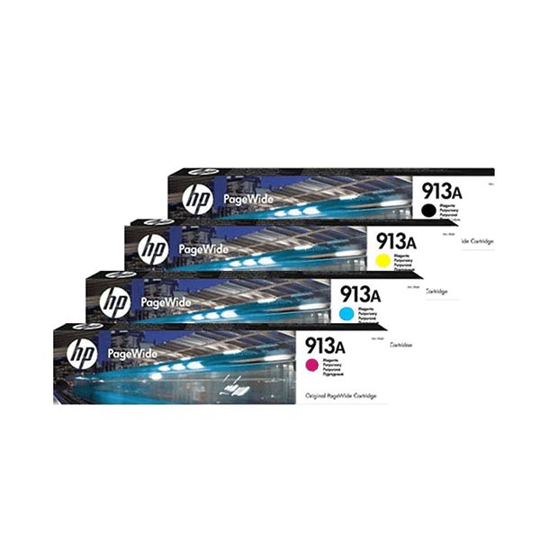 HP 913A Ink Cartridge Multipack (B/C/M/Y)