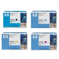 HP 643A Toner Pack (B/C/M/Y) 