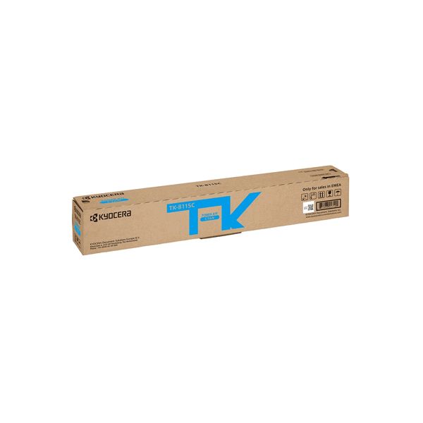 Kyocera TK-8115C Cyan Toner Cartridge 