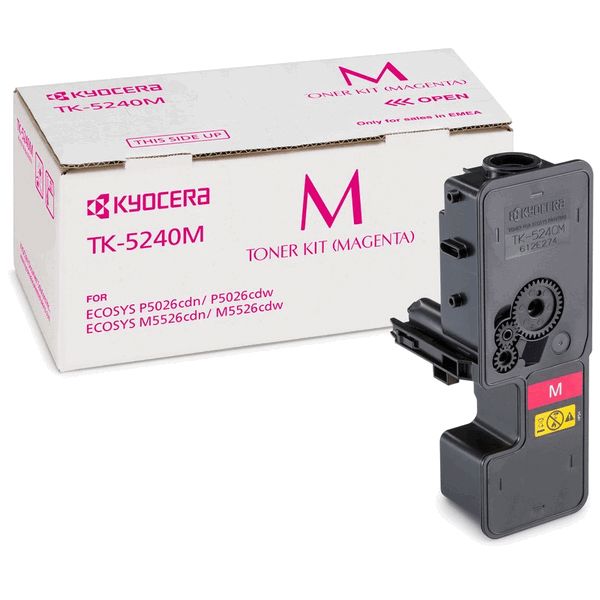 Kyocera TK-5240M Magenta Toner Cartridge 