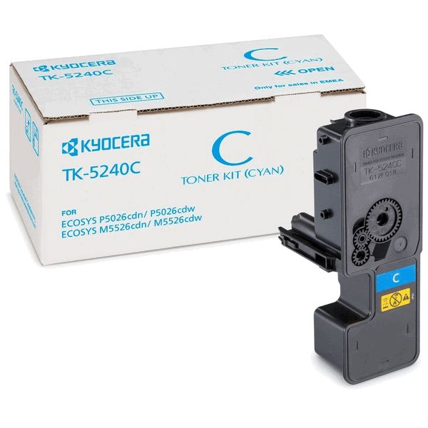 Kyocera TK-5240C Cyan Toner Cartridge