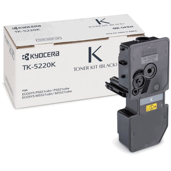 Kyocera TK-5220K Black Toner Cartridge 