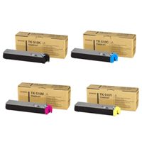 Kyocera TK-510 Toner Value Pack (B/C/M/Y) 