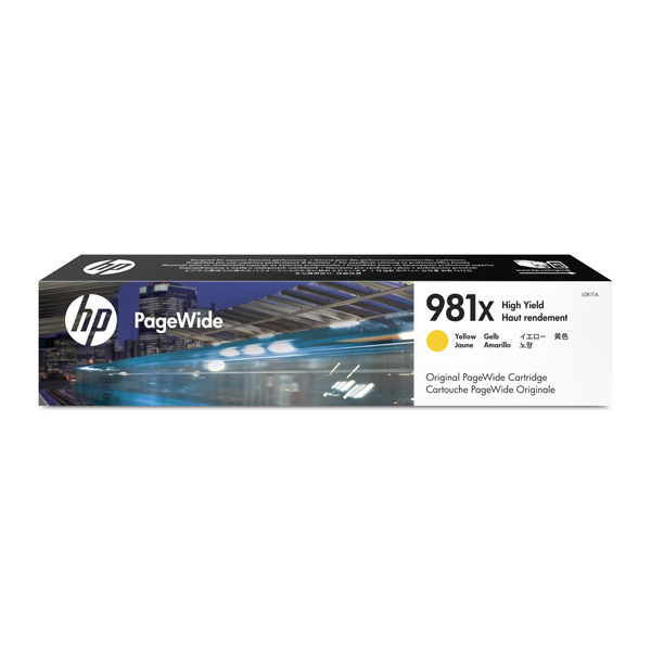 HP 981X High Capacity Yellow Ink Cartridge 