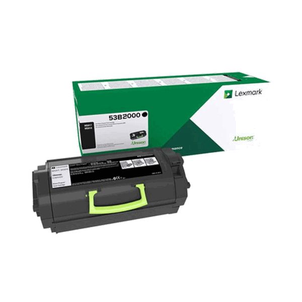 Lexmark 53B2000 Black Return Program Toner Cartridge 