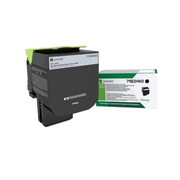 Lexmark 71B2HK0 High Capacity Black Return Program Toner Cartridge