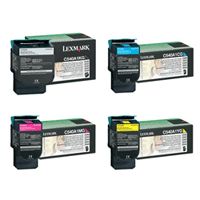 Lexmark C544X1G High Capacity Toner Value Pack (B/C/M/Y)