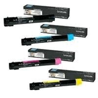 Lexmark C950 B/C/M/Y Toner Value Pack