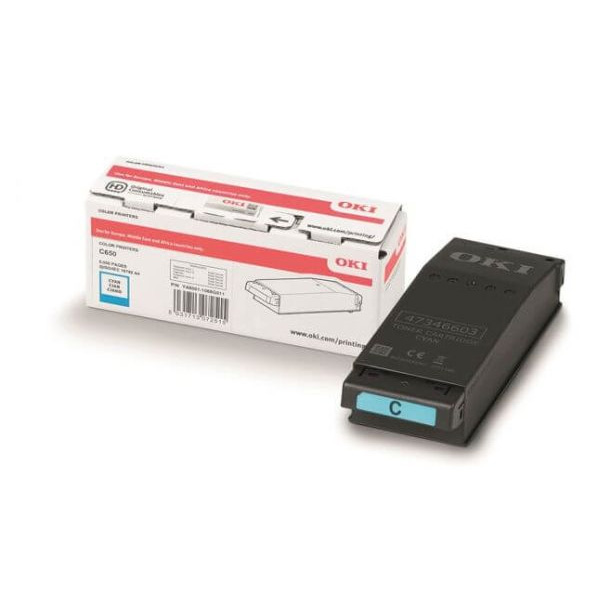 Oki 09006127 Cyan Toner Cartridge