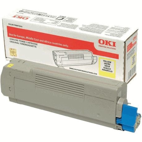 Oki 46490605 Yellow Toner Cartridge