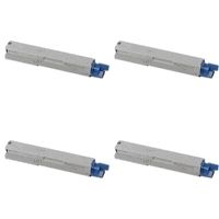 Oki Toner Multi Pack B/C/M/Y (OKIC801PACK) 