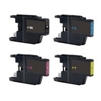 Compatible Brother LC1240 B/C/ M/Y Ink Cartridge Multipack